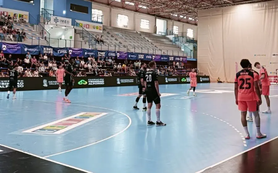 Imatge del partit jugat a Benidorm