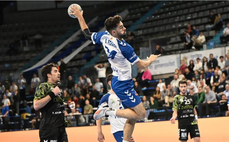 Sergi Franco en el partit de la temporada passada
