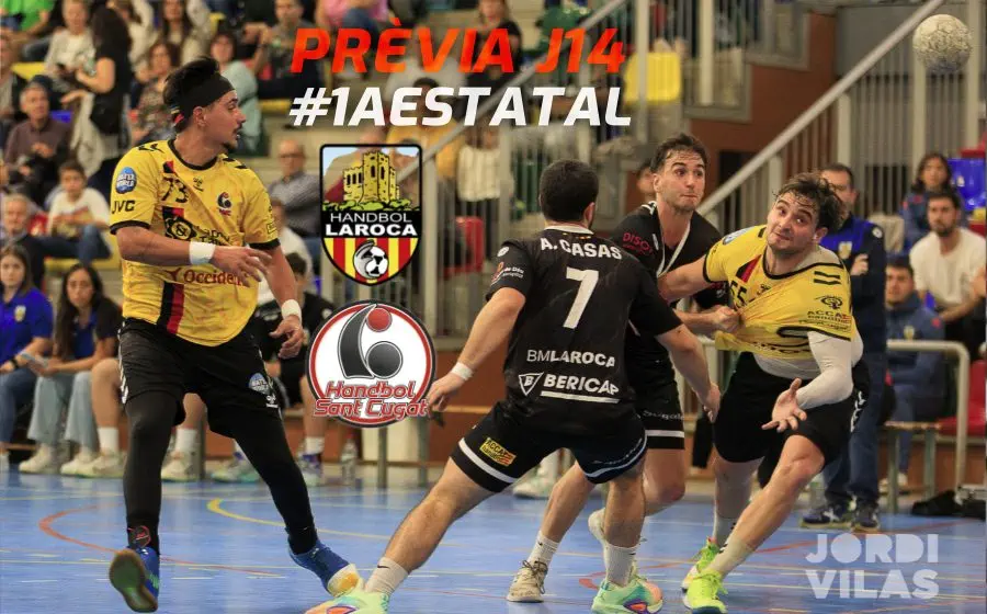 Imatge del partit de la temporada passada entre La Roca i Sant Cugat