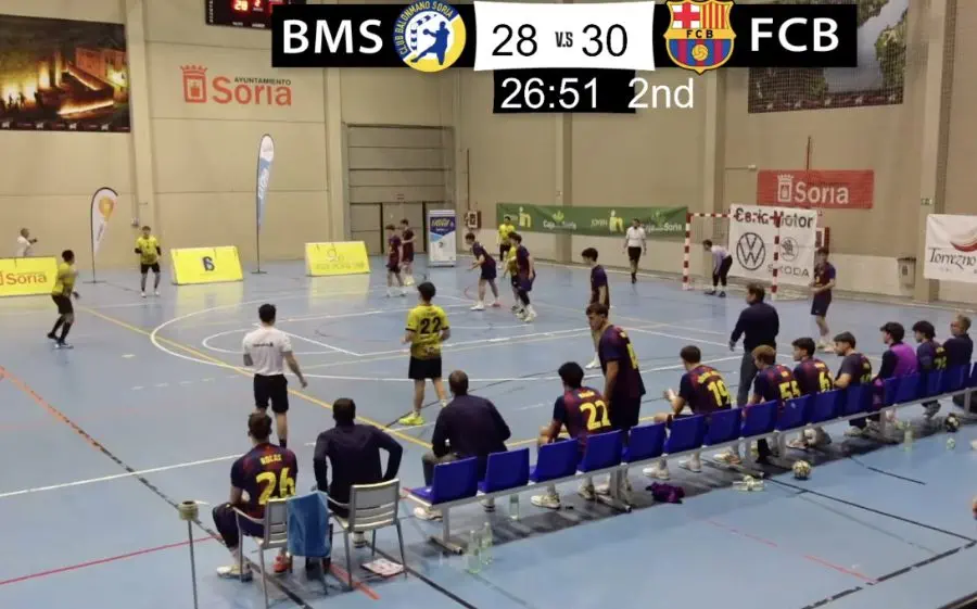 La defensa va estar molt ferma en els minuts finals