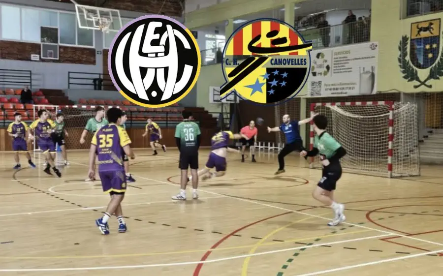 Imatge d'un partit al pavelló calellenc