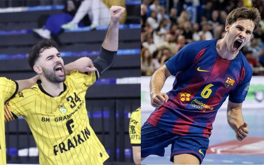 Sergi Franco i Dani Fernàndez volen celebrar victòries dels seus equips