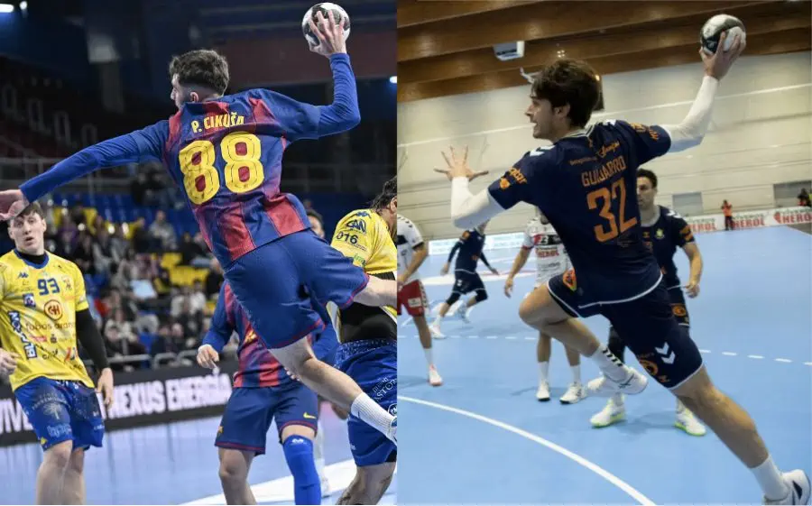 Petar Cikusa i Pablo Guijarro en els partits del cap de setmana