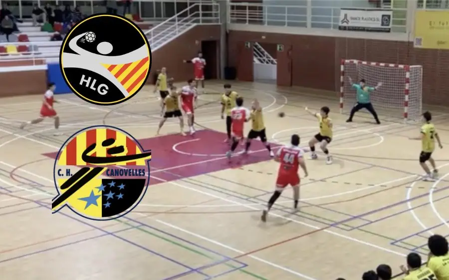 Imatge d'un partit al pavelló garriguenc de Can Noguera del seu sènior A