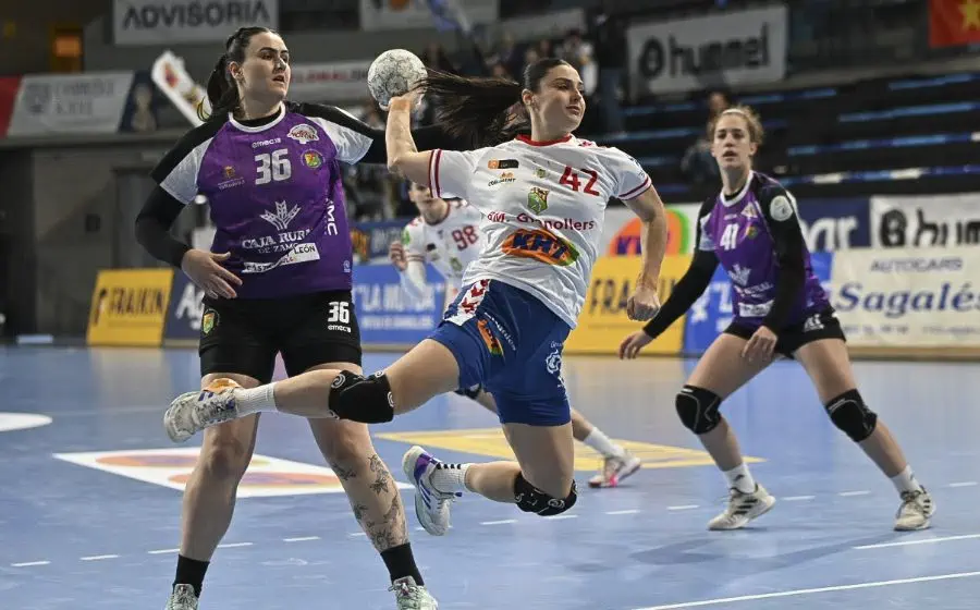 Cristina Polonio en el partit de la temporada passada