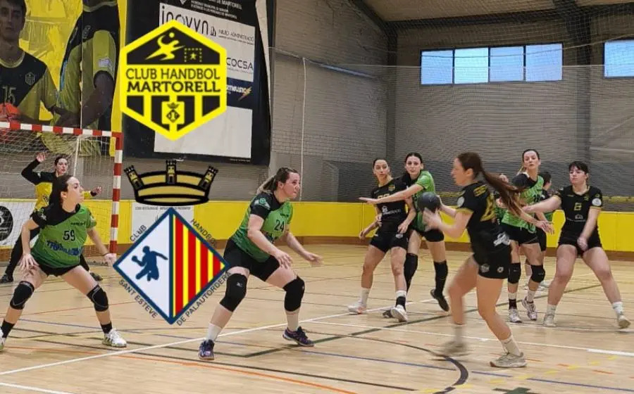 Imatge d'un partit d'una temporada anterior al pavelló martorellenc