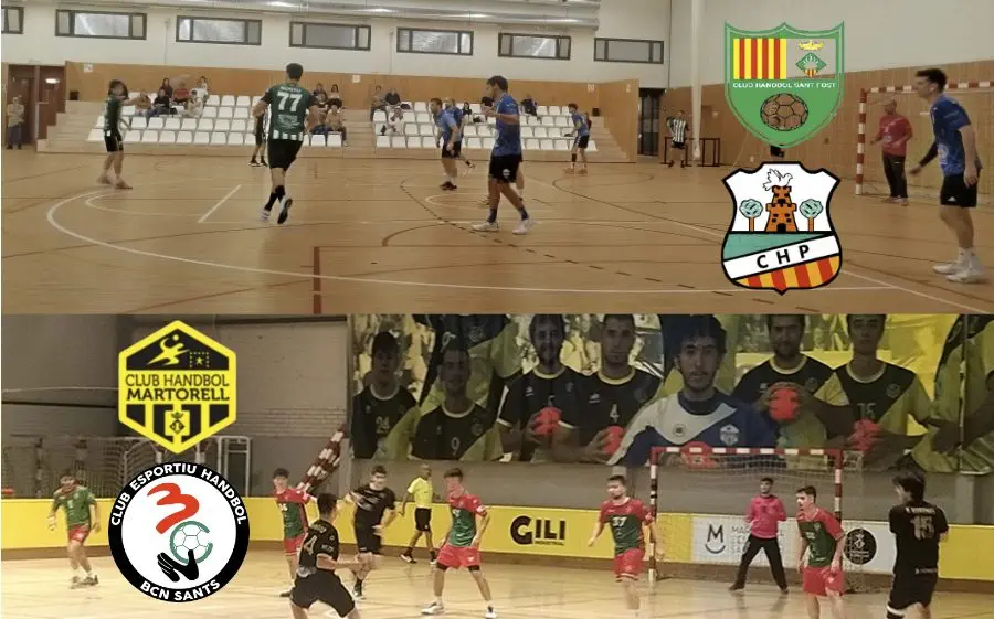 Els pavellons de Sant Fost i Martorell acullen dos dels partits més interessants