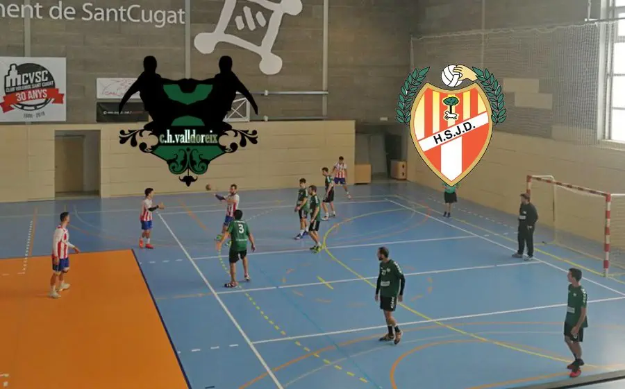 Imatge d'un partit anterior entre Valldoreix i Sant Joan Despí B