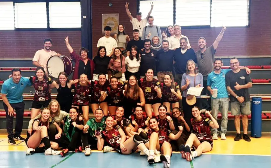 L'equip santcugatenc al Joan Sapé