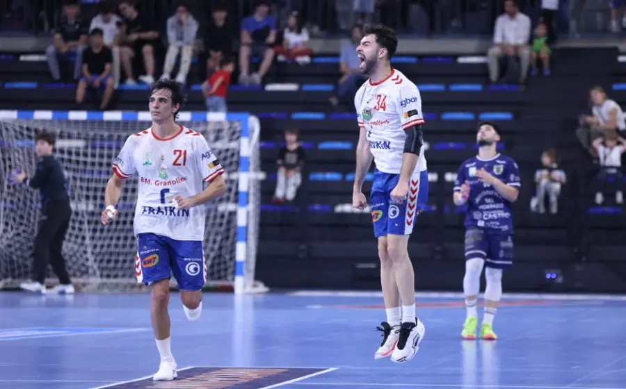Sergi Franco exultant després del triomf treballat de la temporada passada