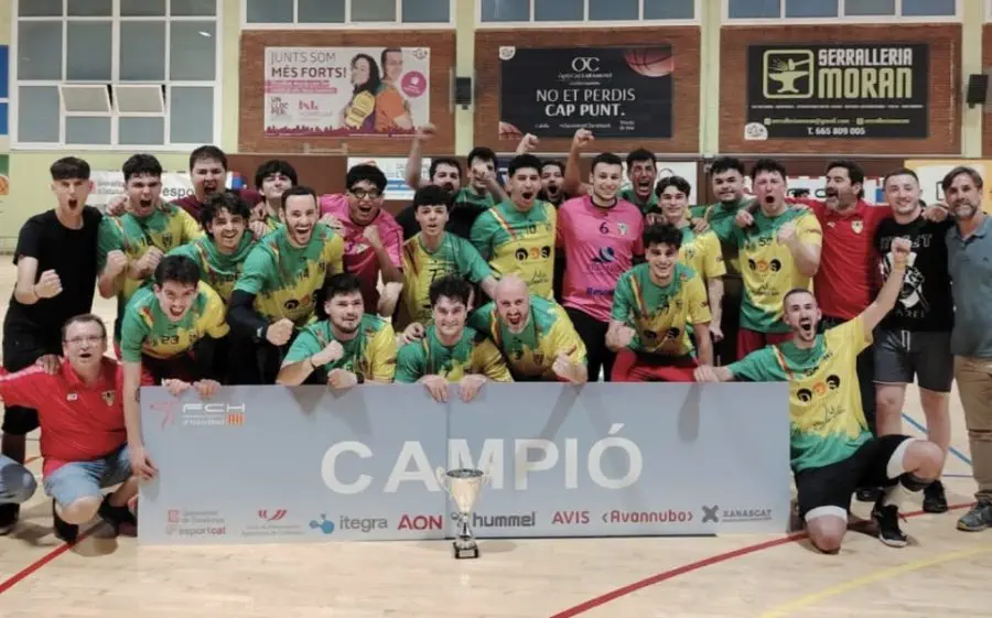 El Barberà B acaba la temporada guanyant la Copa